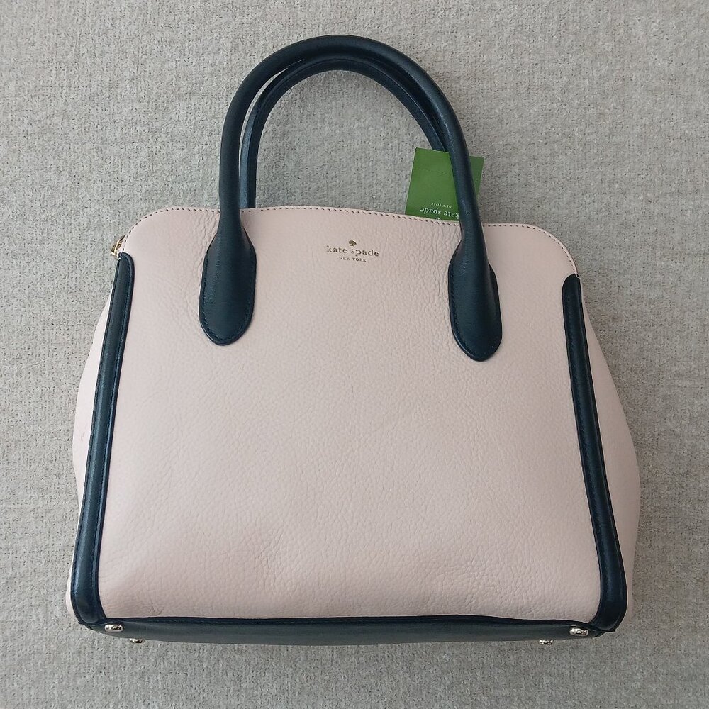 Kate Spade New York Caroline Lane Duncan Satchel Soft Rose Pink NWT
